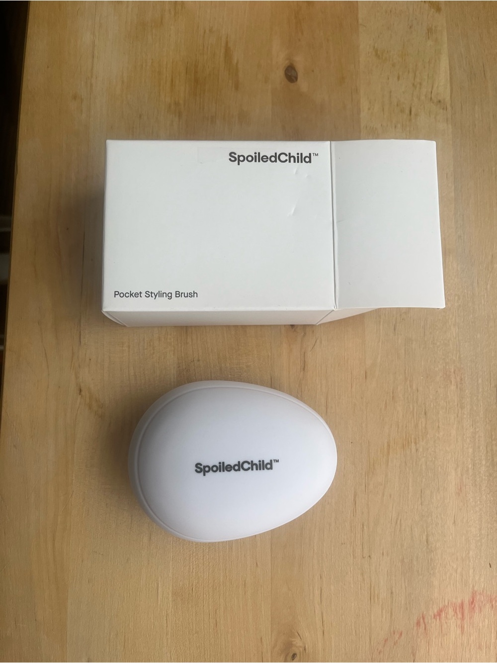 SpoiledChild Pocket Styling Brush - White